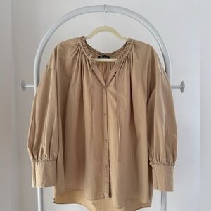 Women’s Zara Relaxed Buttoned Blouse